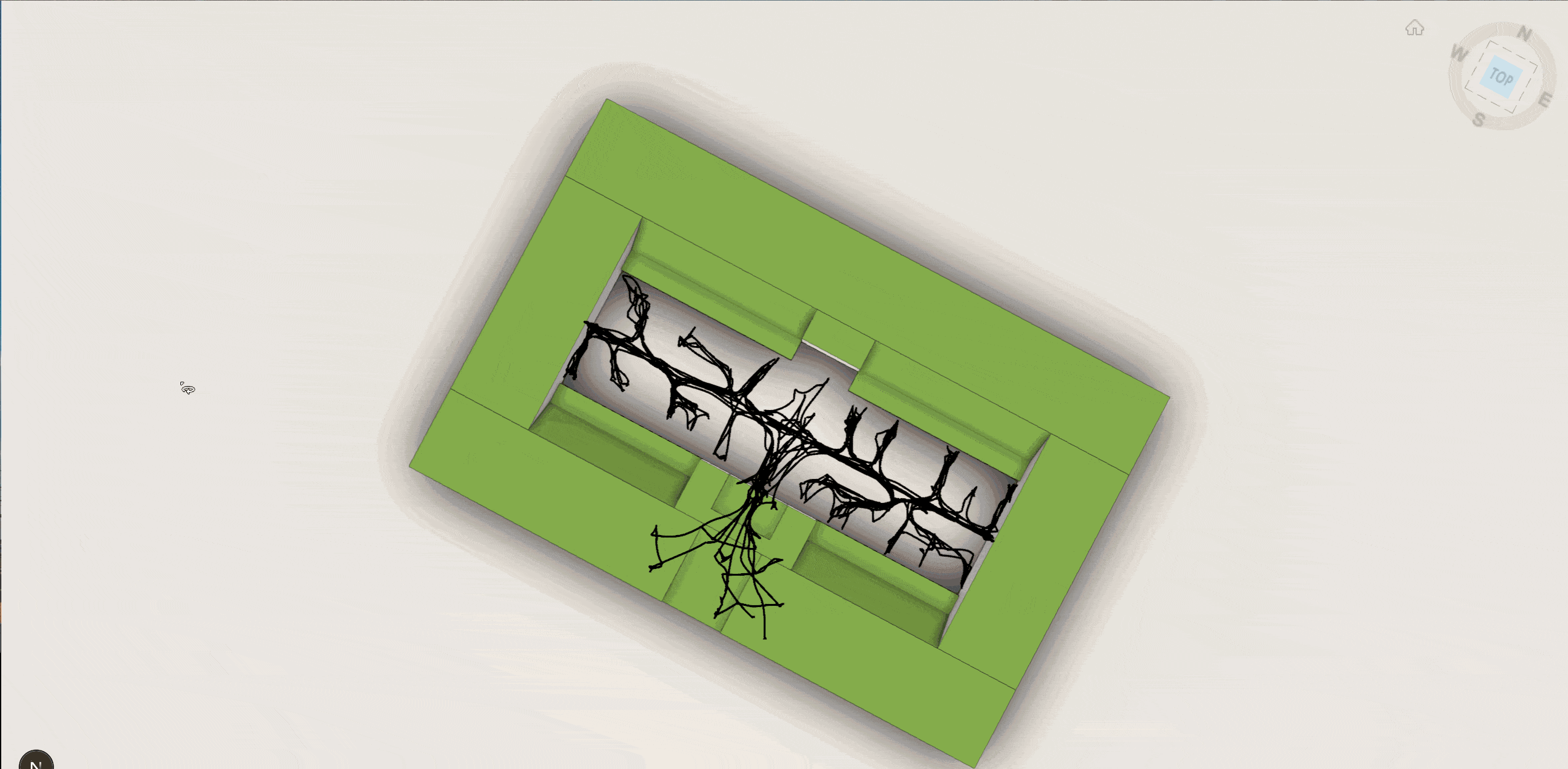 A gif showing bad performance